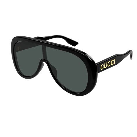 nuovi occhiali gucci mascherina|gucci Occhiali da sole a mascherina 'GG' su www.julian .